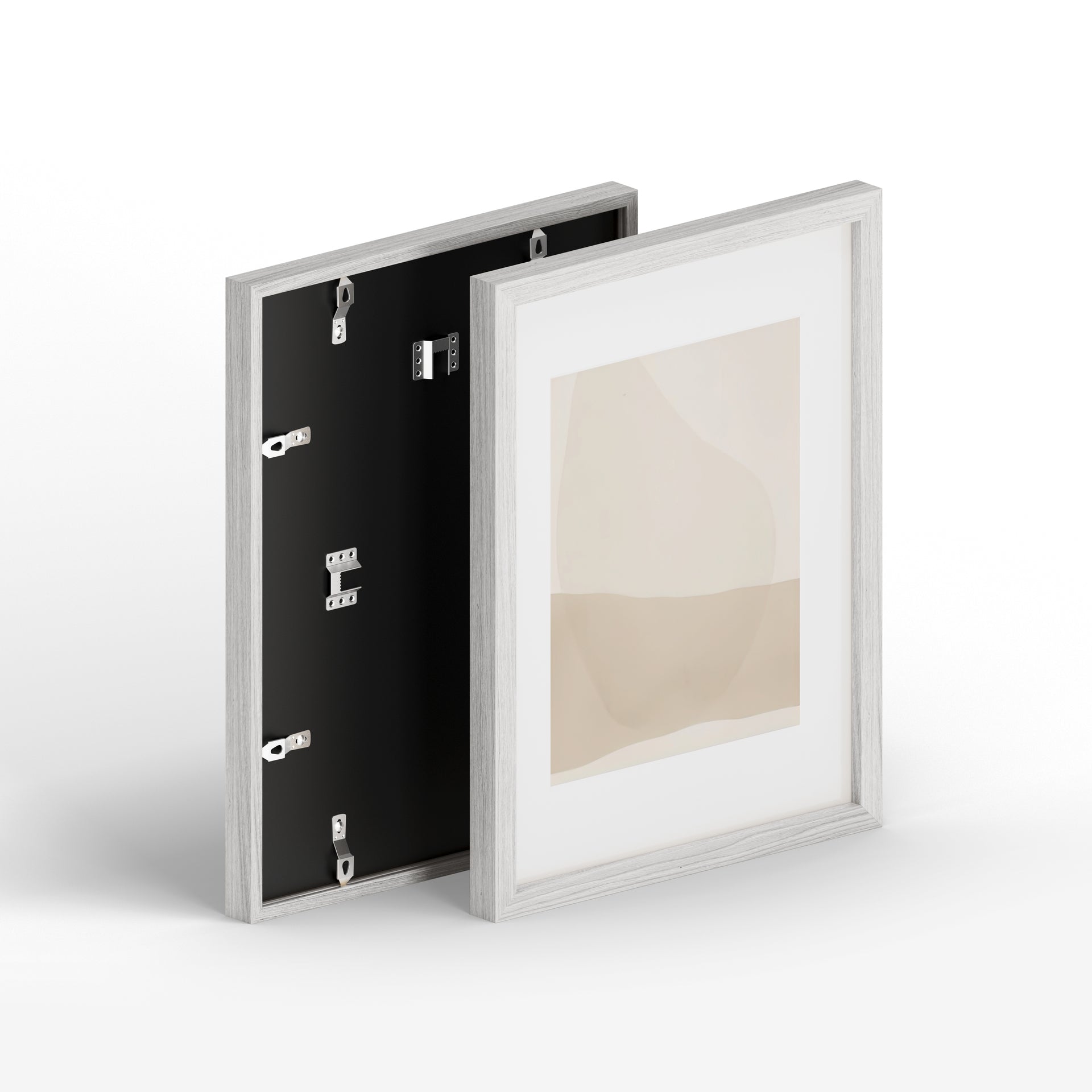White Oak Glass Picture Frame